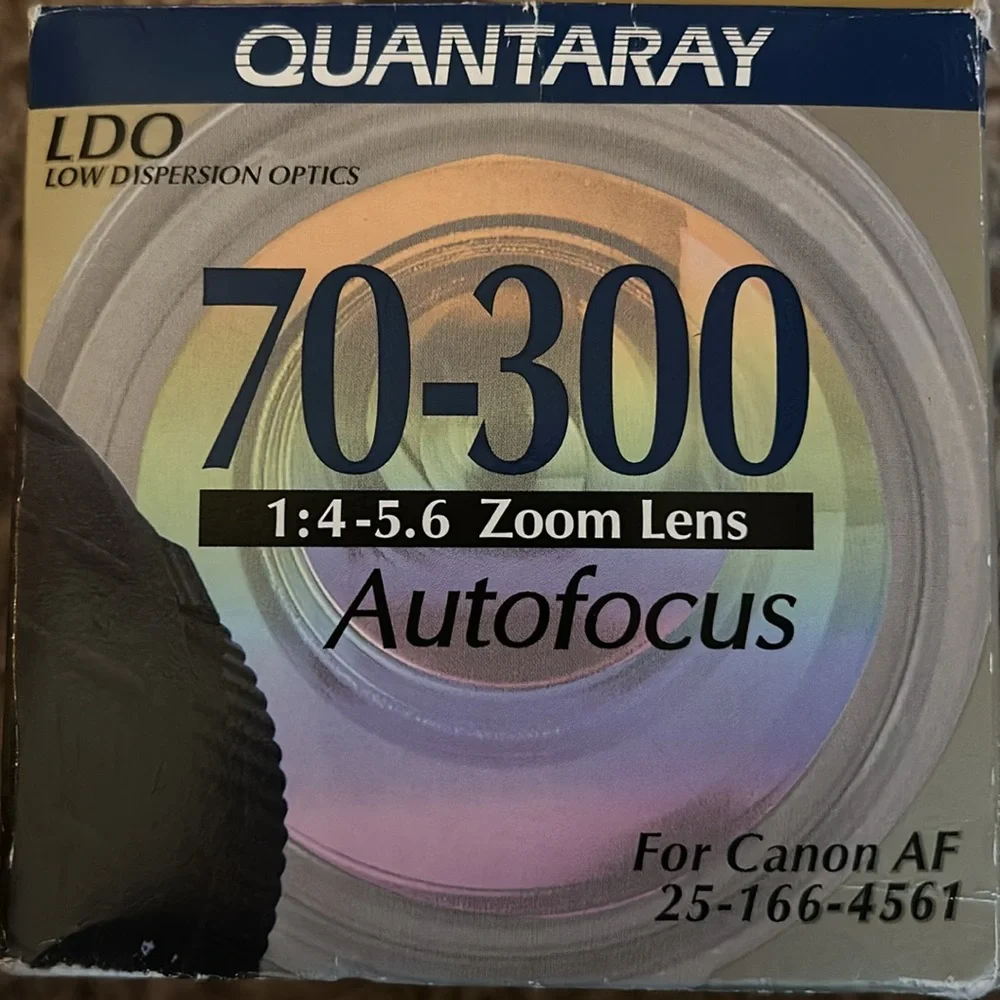 Quantaray Auto Focus zoom lens